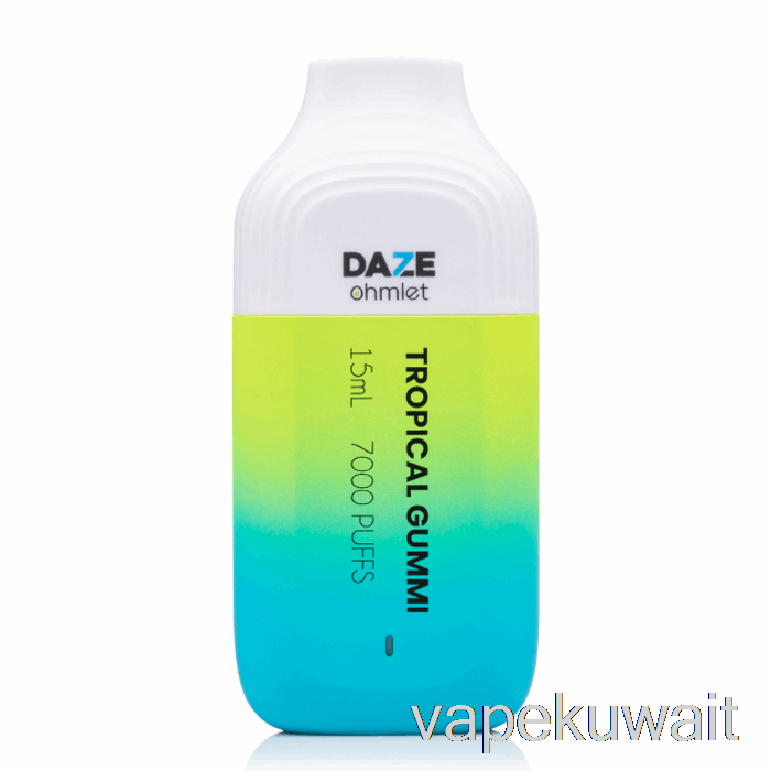 7 مجموعة Daze Ohmlet 7000 مجموعة كبسولات الـvape الاستوائية القابلة للاستخدام مرة واحدة